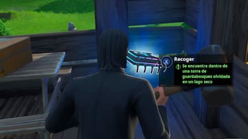 Fortnite Battle Royale: cómo conseguir el Fortbyte #78 dentro de una torre de guardabosques olvidada en un lago seco