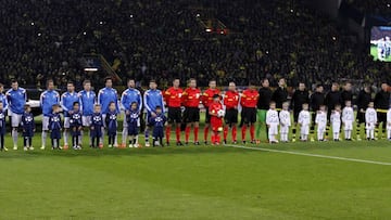 Esta imagen, previa al Borussia-Madrid de la temporada 2013-14, se ha repetido varias veces en los últimos años.