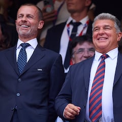 Ceferin abre la puerta a Real Madrid y Barcelona