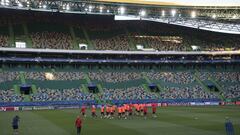 ESTADIO JOSE ALVALADE
 SPORTING DE PORTUGAL - BARCELONA 
 