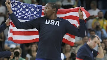 Durant: "El Team USA fue una terapia para mí tras mi decisión"