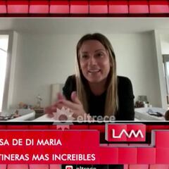 Así reconoció la mujer de Di María que fueron "peseteros" al irse del Madrid