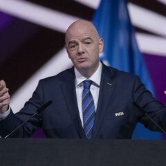 Gianni Infantino se reúne con AMLO en Palacio Nacional