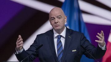 Gianni Infantino se reúne con AMLO en Palacio Nacional