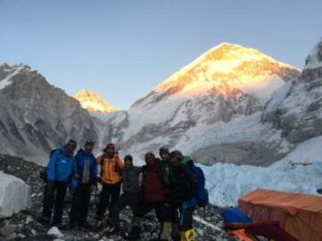 Everest: las imágenes de Alex Txikon en el glacial Khumbu