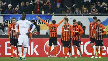 Shakhtar, Zenit y Schalke siguen intratables con pleno de triunfos