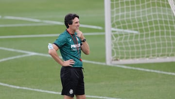 24/09/21  ENTRENAMIENTO VILLARREAL 
 UNAI EMERY