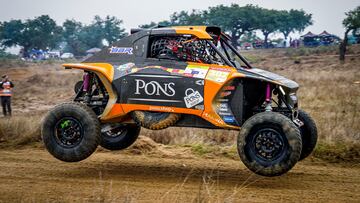 Eduard Pons durante la Baja Portalegre.