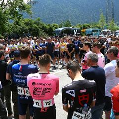Vuelta a Suiza, etapa 6, en directo: reacciones y última hora tras la muerte de Gino Mader