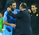 Rafa Benítez e Higuaín son la gran pareja de moda en Italia