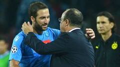 Rafa Benítez e Higuaín son la gran pareja de moda en Italia