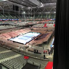 El espectacular Pierre-Mauroy, listo para la final de la Davis