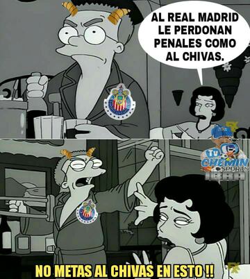 Los 40 memes que no perdonaron la derrota de Chivas