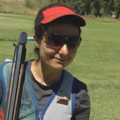 Pamela Salman consiguió la 26° medalla de oro en tiro al vuelo