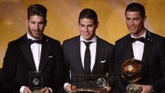 Balón de Oro: James iguala a Falcao, 2 veces dentro de los 23