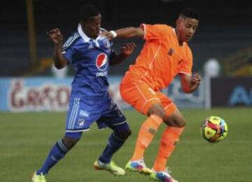 Andrés Felipe Tello: Volante de marca del Envigado. La Juventus está detrás de los pasos de este jugador, fue titular en varios encuentros con su equipo mostrando grandes cualidades y poniéndose así como posible figura de este torneo.