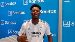 Watch this impressive goal by Tchouaméni in practice in the sprinklers