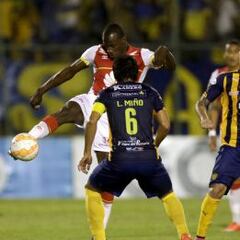 Santa Fe 1x1: Perlaza salva el esfuerzo de Zapata y Quiñones