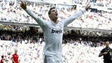 <b>EXULTANTE. </b>Cristiano ha recuperado la alegría y suma ya 31 goles esta temporada.