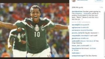 Beckham ve con buenos ojos el fichaje de 'Gio' por los Galaxy