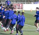 Último entrenamiento antes de recibir al Liverpool en el Wanda