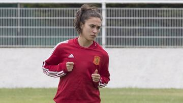 Nahikari, jugadora de la selección española