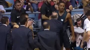 Bronca salvaje de Laso a Pantzar: ¡hasta le cogió de la pechera!