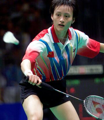 Gong Zhichao, oro en bádminton en los Juegos Olímpicos de Sídney.