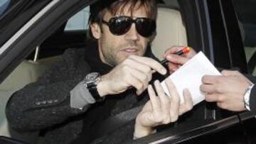 <b>EN CONDICIONES. </b>Albelda se ejercitó ayer sin síntomas gripales y está listo para ser hoy titular.