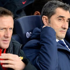 Valverde, sobre Dembélé: "Estamos contentos con él"