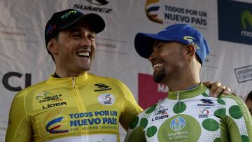 El esdpañol Óscar Sevilla y el colombiano Mauricio Ortega.