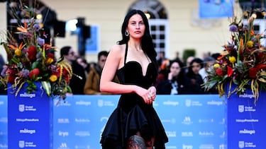 Milena Smit durante el 2025 Málaga Film Festival.
