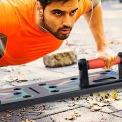 Ejercita tus músculos con esta tabla de flexiones multifunción