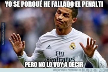 Los memes más divertidos del penalti fallado por Cristiano Ronaldo