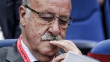 Vicente del Bosque: "Costa
nos tiene a todos en ascuas"