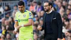 &Aacute;ngel Rodr&iacute;guez y Bordal&aacute;s, en la etapa de ambos en el Getafe.