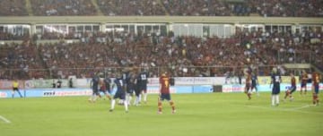 Ramos scores a 'golazo' from a free-kick in a friendly against Panama in 2012.