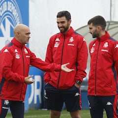 Gilsanz: “Lucas y Mella están haciendo todo lo posible para poder jugar en Almería”