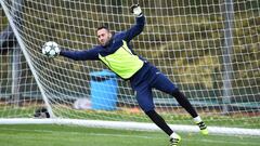 David Ospina, por un buen cierre de temporada en Londres