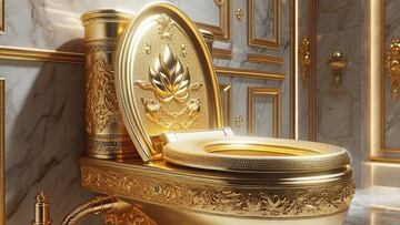 Fotografía un váter de oro valorado en 6 millones de euros y acto seguido lo roba en 5 minutos