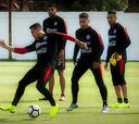 Los 2 lujitos que dejó Alexis en el entrenamiento de la Roja