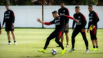 Los 2 lujitos que dejó Alexis en el entrenamiento de la Roja