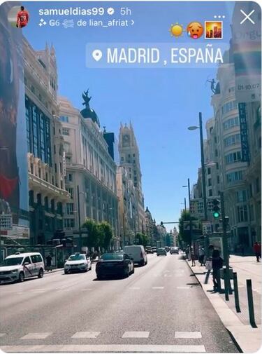 Samuel Lino, de nuevo en Madrid