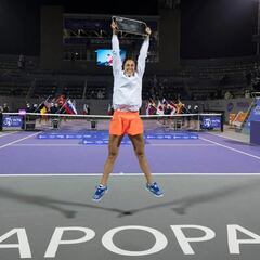 Sara Sorribes: "Debo ser aún más humilde, el título no me da nada"