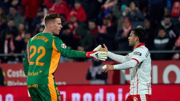 26/01/26 PARTIDO PRIMERA DIVISION JORNADA 21
GIRONA - GETAFE
FIN DE PARTIDO SALUDO FRAN BELTRAN MARC ANDRE TER STEGEN DEBUT