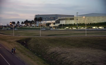 Vista general del lugar donde se casarán Lionel Messi y Antonella Roccuzzo. 