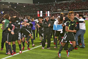 Fidel Martinez of Tijuana after the match Toluca vs Tijuana (Xolos), corresponding to the second leg of the Grand Final of the 2012 Torneo Apertura of Liga MX, at the Nemesio Diez Stadium, on December 2, 2012.
<br><br>
Fidel Martinez de Tijuana despues del partido Toluca vs Tijuana (Xolos), correspondiente al partido de vuelta de la Gran Final del Torneo Apertura 2012 de la Liga MX, en el Estadio Nemesio Diez, el 02 de Diciembre de 2012.