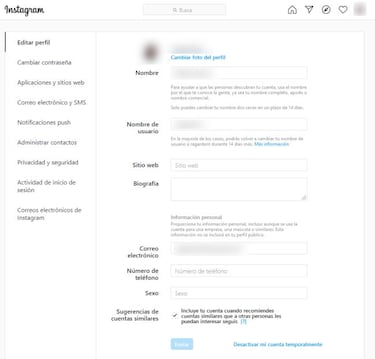 Cómo cambiar tu nombre de usuario en Instagram