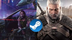 Cyberpunk 2077: los jugadores han caído el triple de rápido que en The Witcher 3 (Steam)