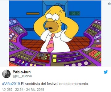 El sonido fue la parte criticada por los asistentes al festival.